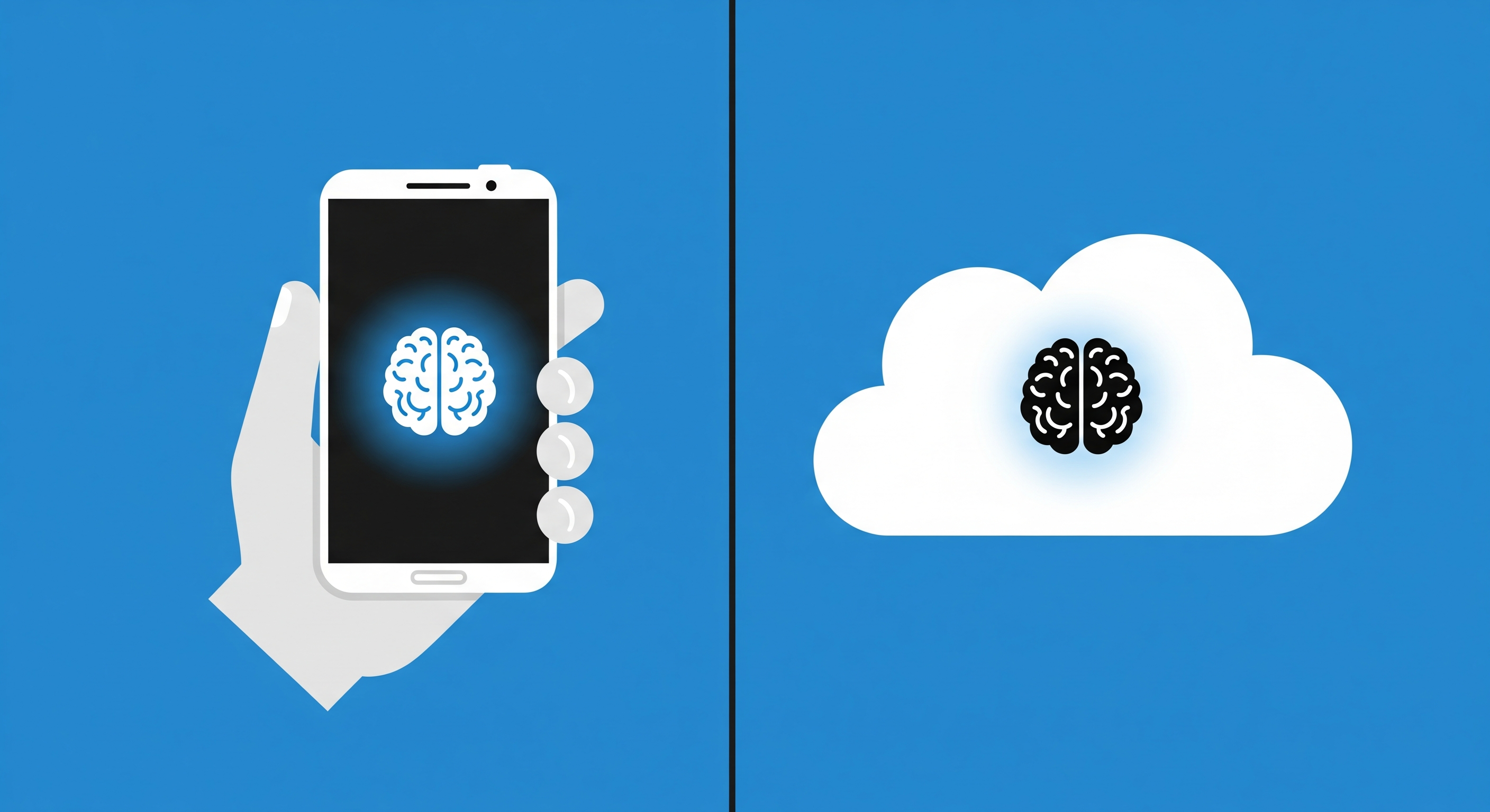 AI's Great Divide: The Brain in Your Hand or the Power in the Cloud?
